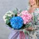 Букет из 3 гортензий